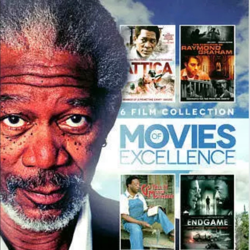 NEW SEALED 6 Film Collection: Movies of Excellence: Morgan Freeman V.2 B…